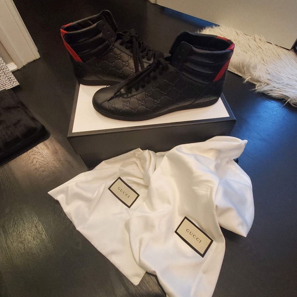COPY - Mens leather Gucci sneakers